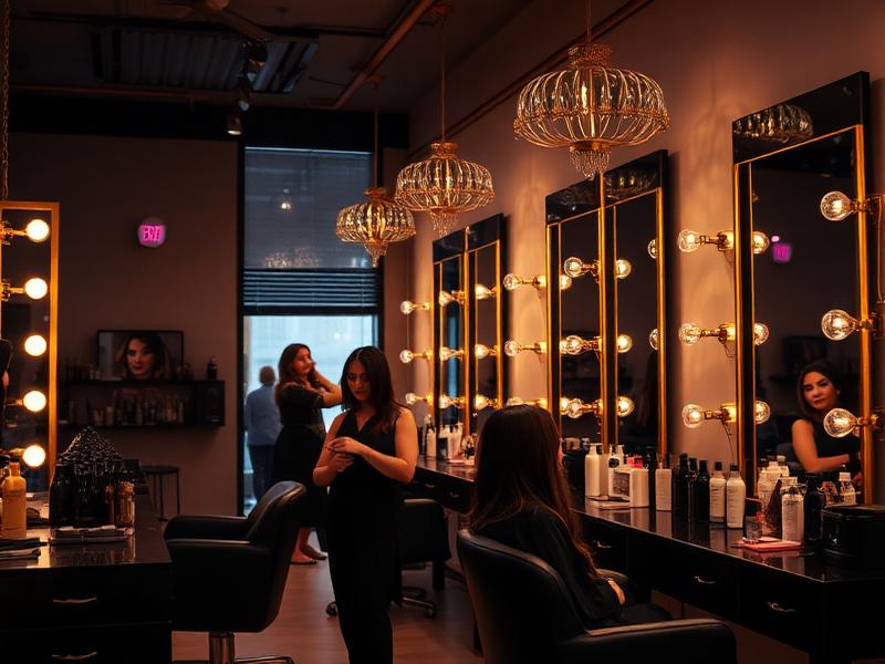A contemporary beauty treatment space